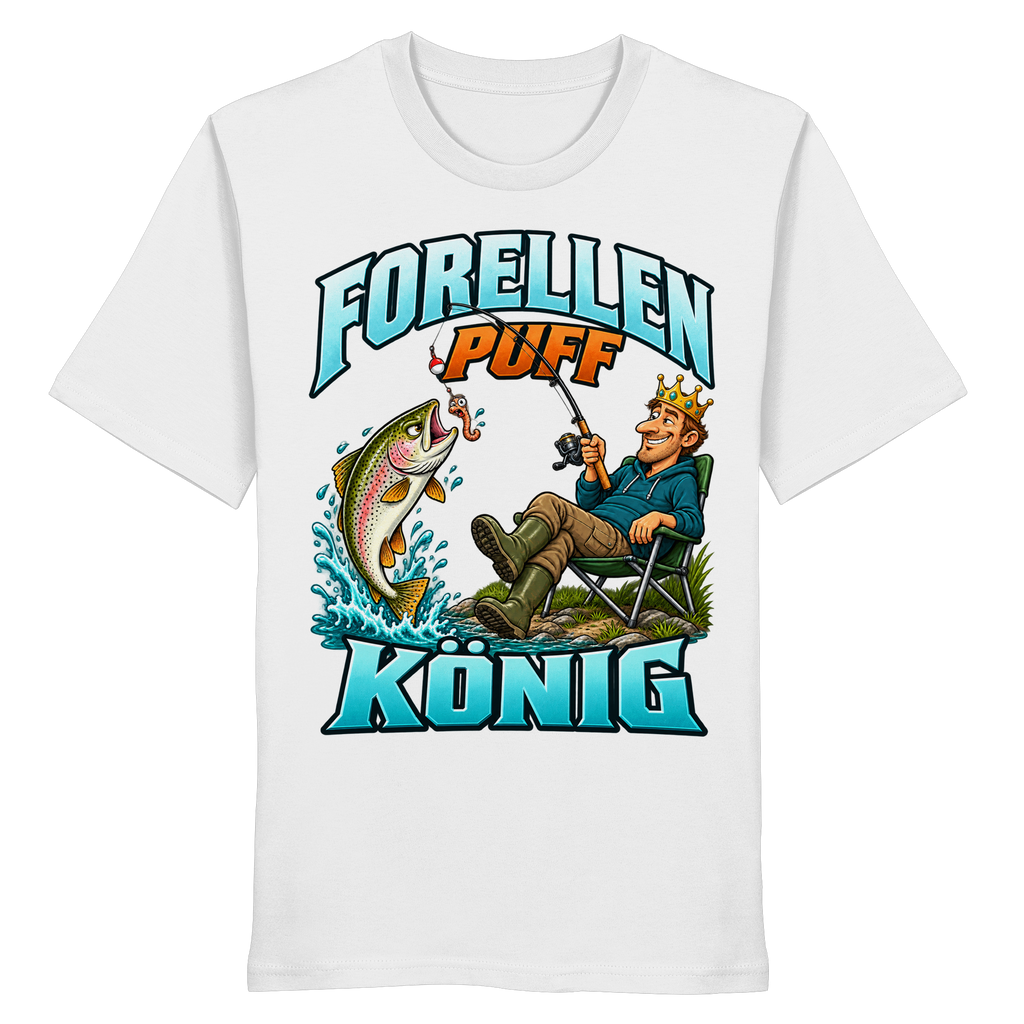 Forellen Puff König - Premium-Shirt