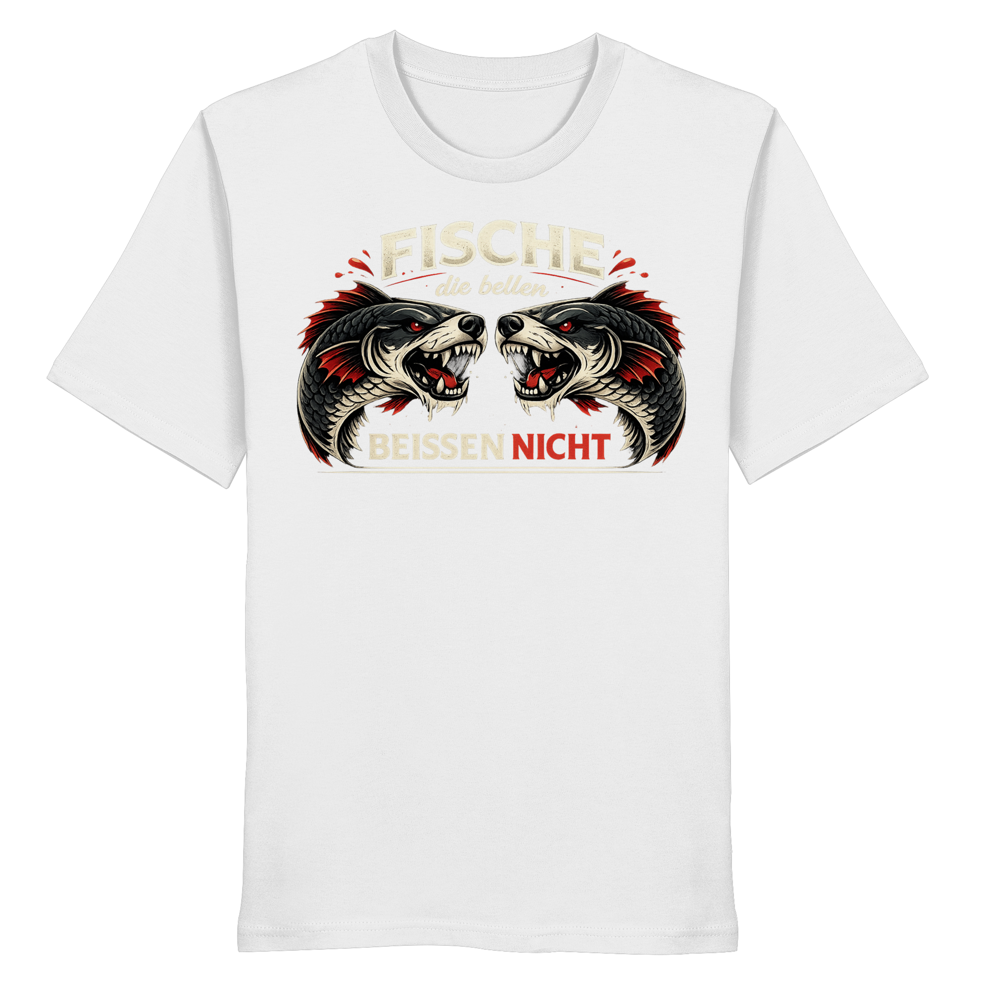 Fische die Bellen - Premium Shirt