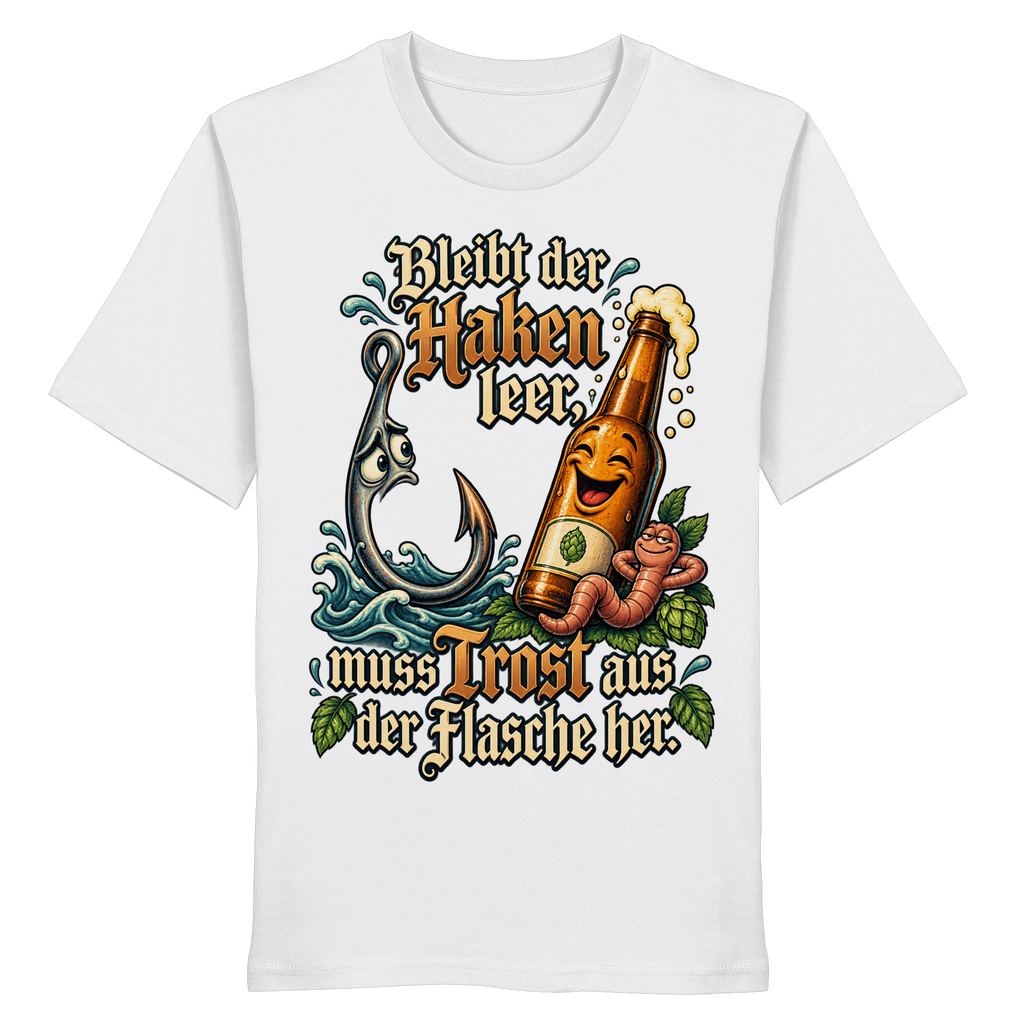 Bleibt der Haken leer - Premium-Shirt