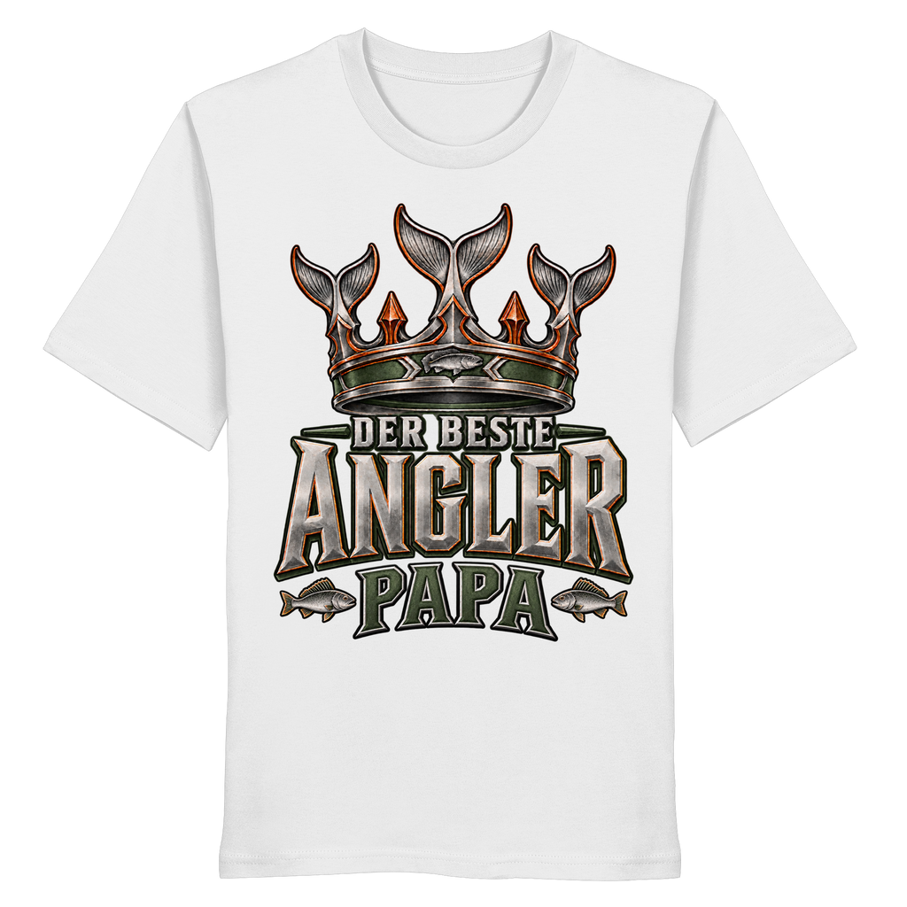 Der Beste Angler Papa - Premium-Shirt