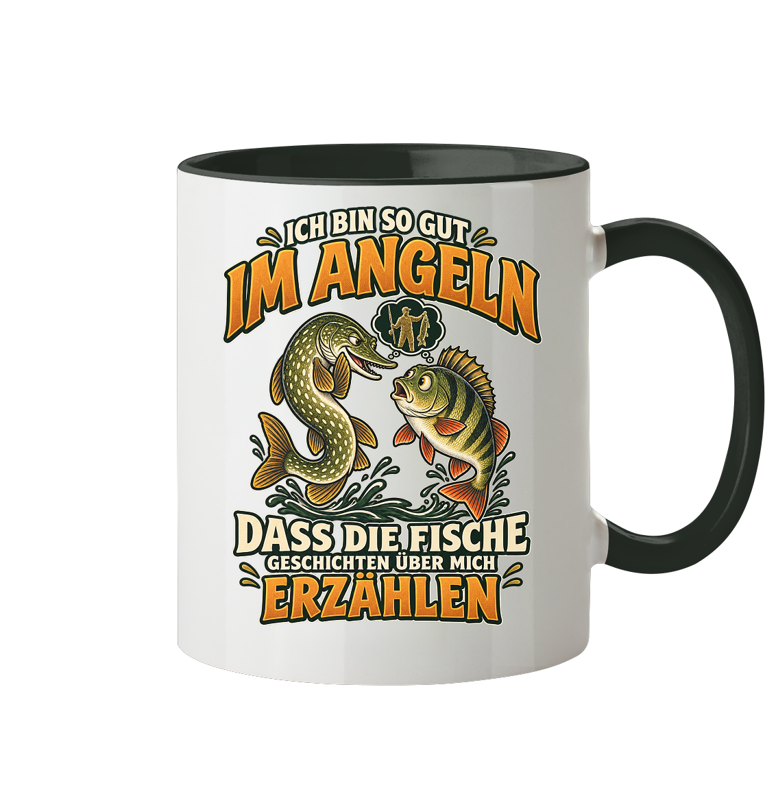 Ich bin so gut - Tasse zweifarbig
