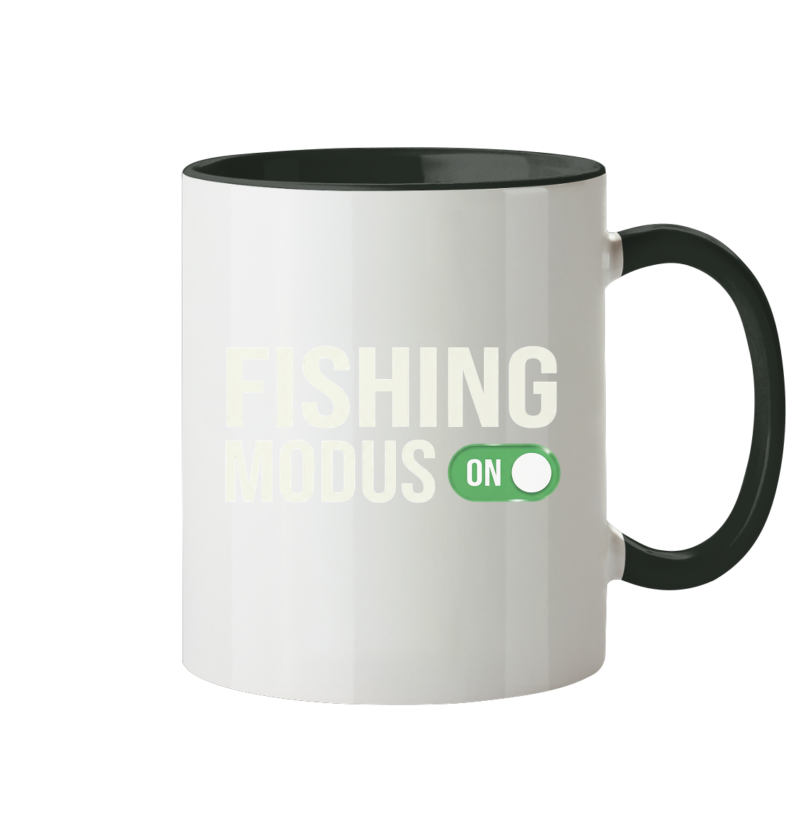 Fishing Modus On - Tasse zweifarbig