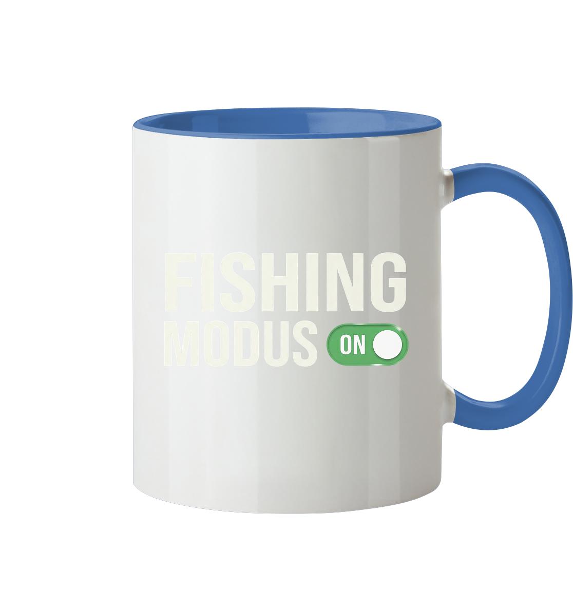 Fishing Modus On - Tasse zweifarbig