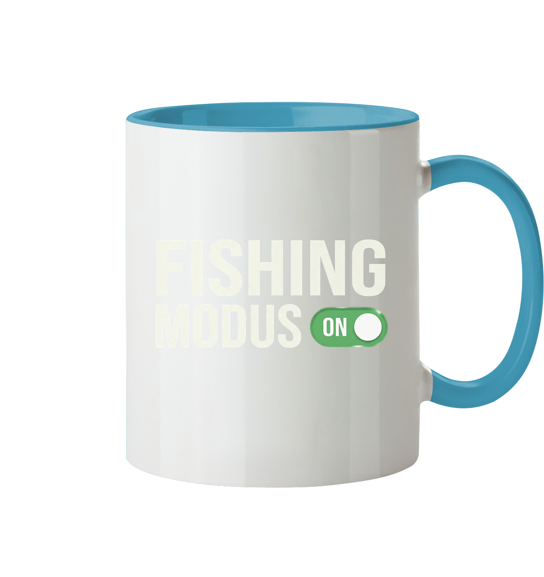 Fishing Modus On - Tasse zweifarbig