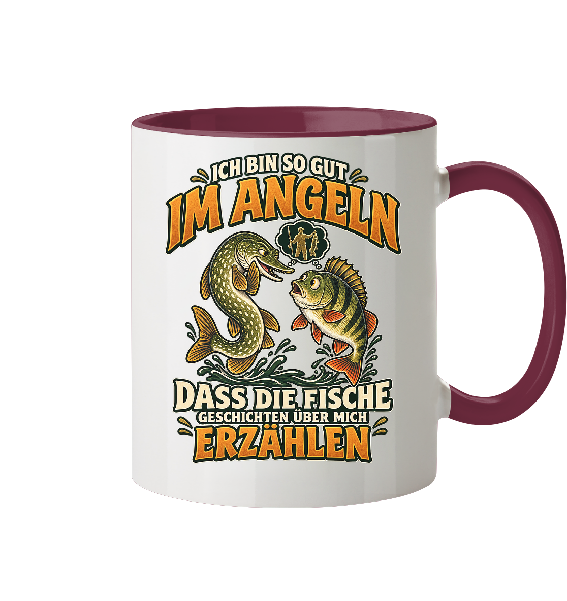 Ich bin so gut - Tasse zweifarbig