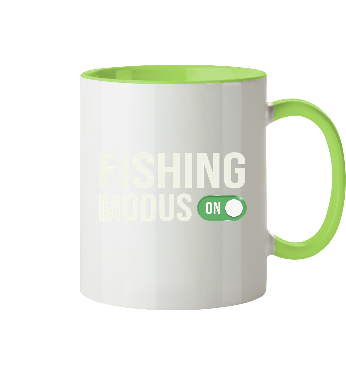 Fishing Modus On - Tasse zweifarbig