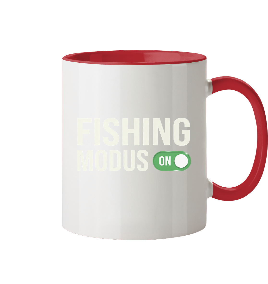 Fishing Modus On - Tasse zweifarbig
