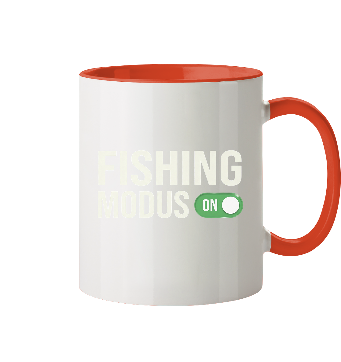 Fishing Modus On - Tasse zweifarbig