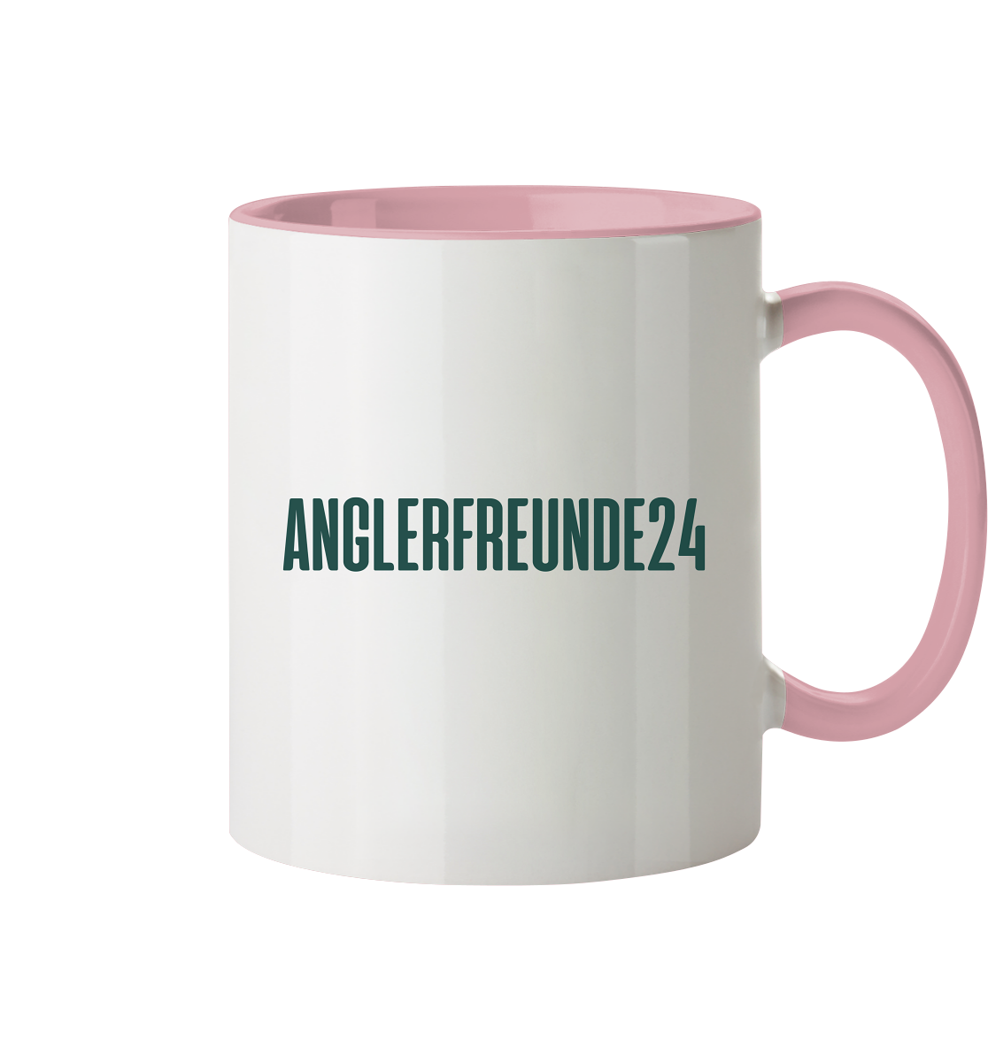 Anglerfreunde24 Logo Grün - Tasse zweifarbig