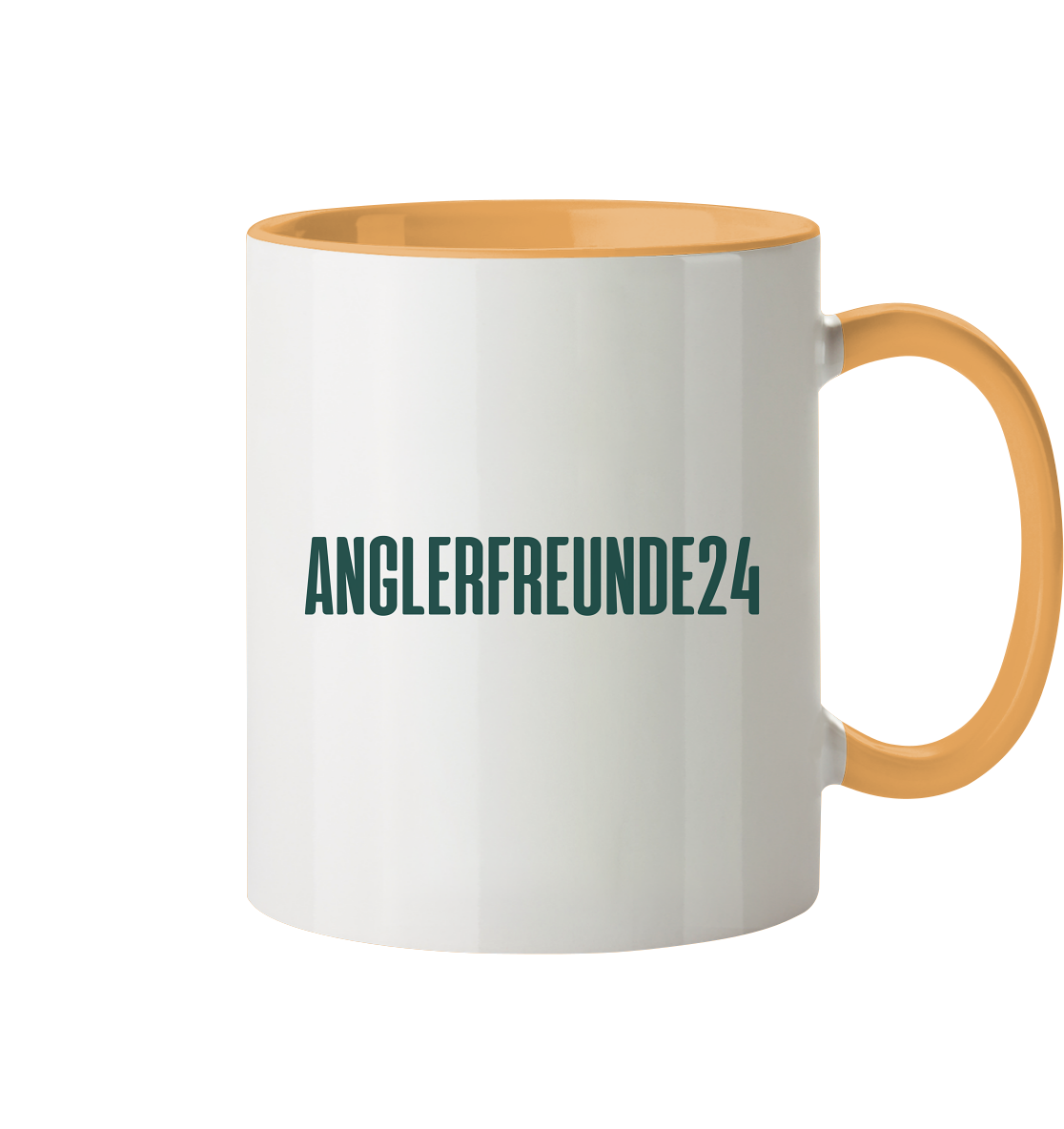 Anglerfreunde24 Logo Grün - Tasse zweifarbig
