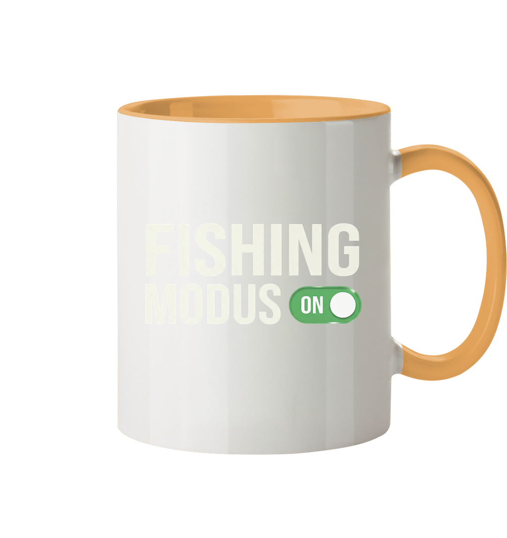 Fishing Modus On - Tasse zweifarbig