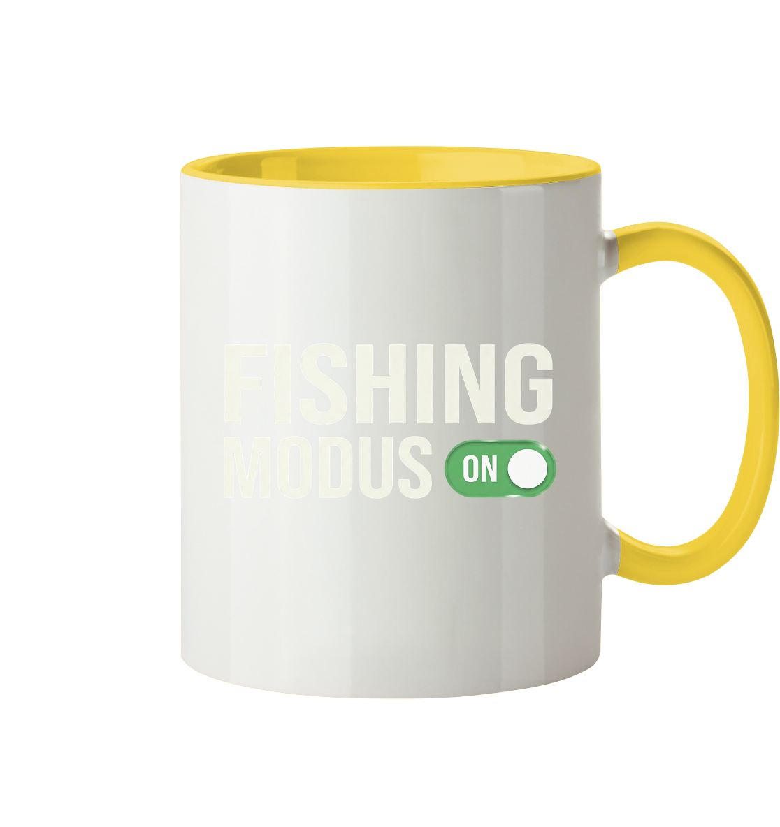 Fishing Modus On - Tasse zweifarbig